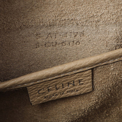 Exclusive Celine Dune Drummed Calfskin Nano Luggage — Lifestyle View