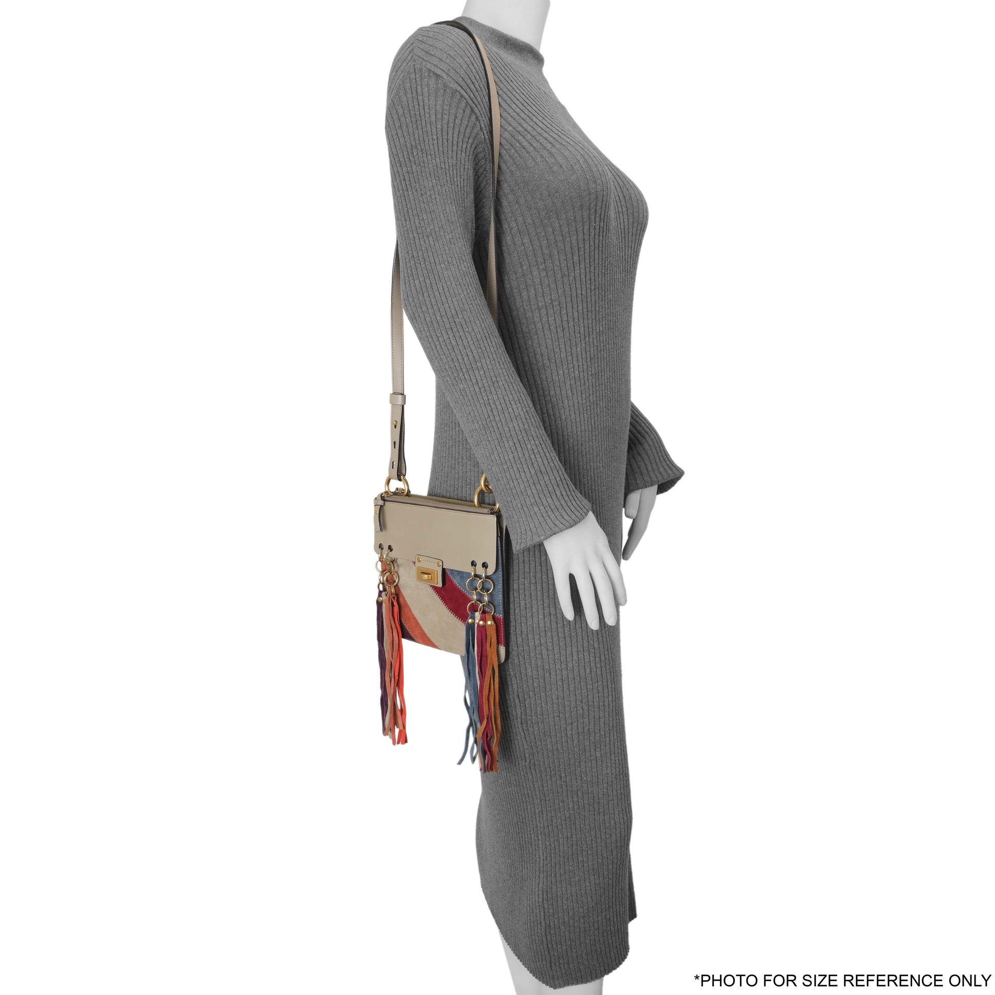 Exclusive Chloe Suede Small Jane Fringe Bag — Alternate View 10