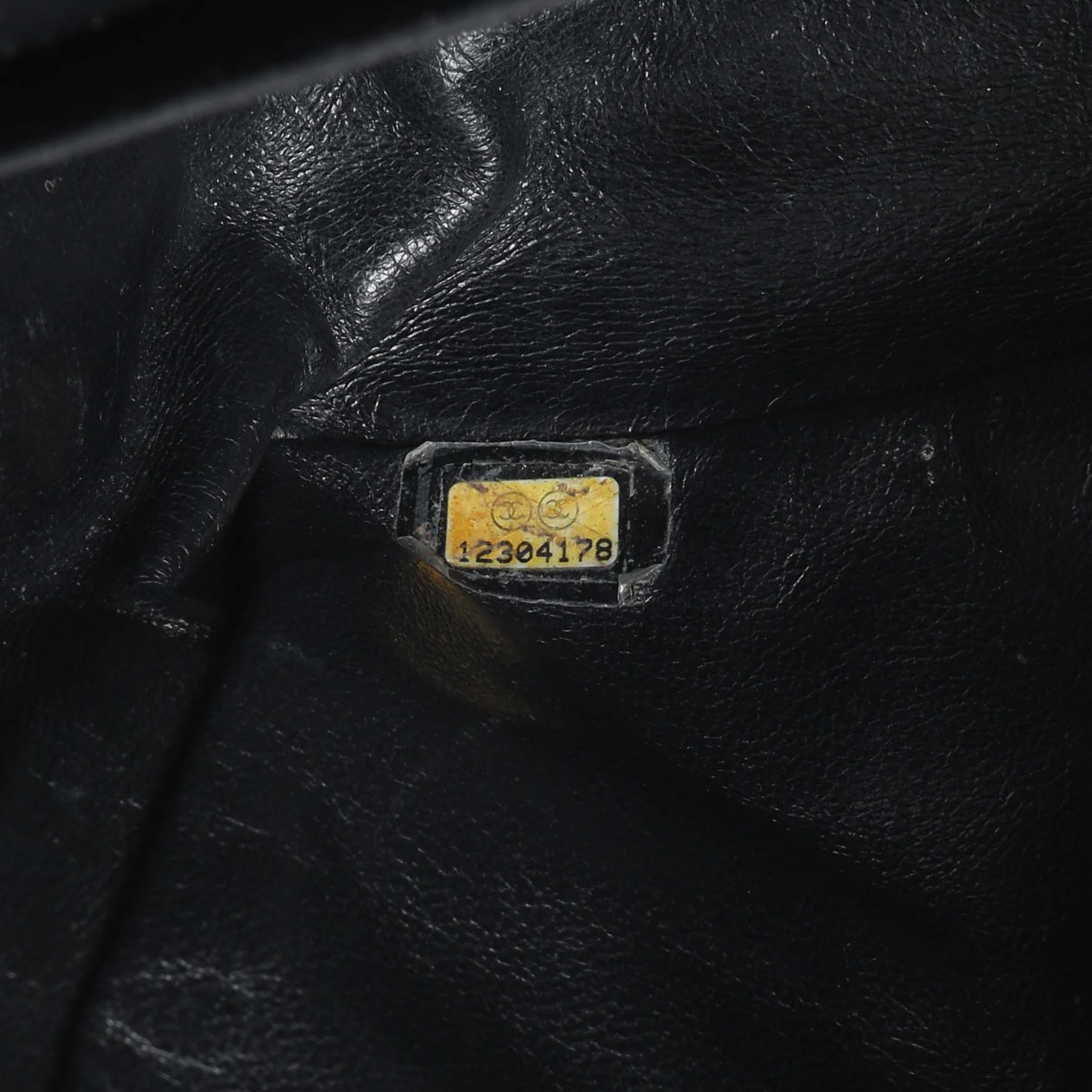 Exclusive Chanel Charcoal Grey Metallic Aged Calfskin 2.55 Reissue Double Flap 227 — Alternate View 10