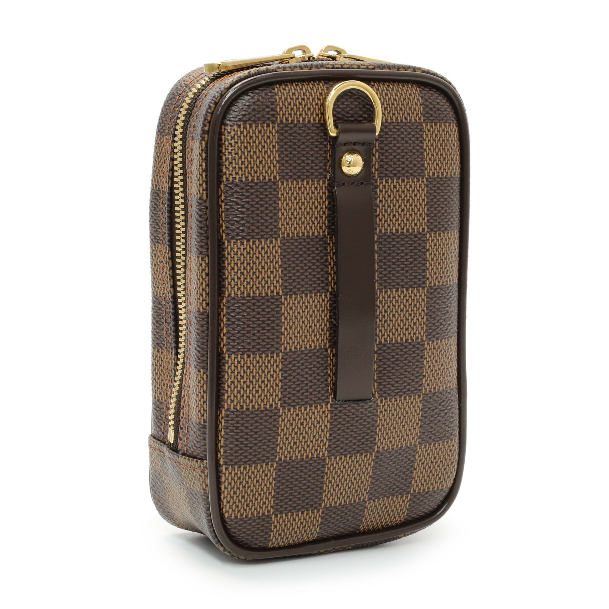 Exclusive Louis Vuitton Damier Ebene Etui Okapi — Side View