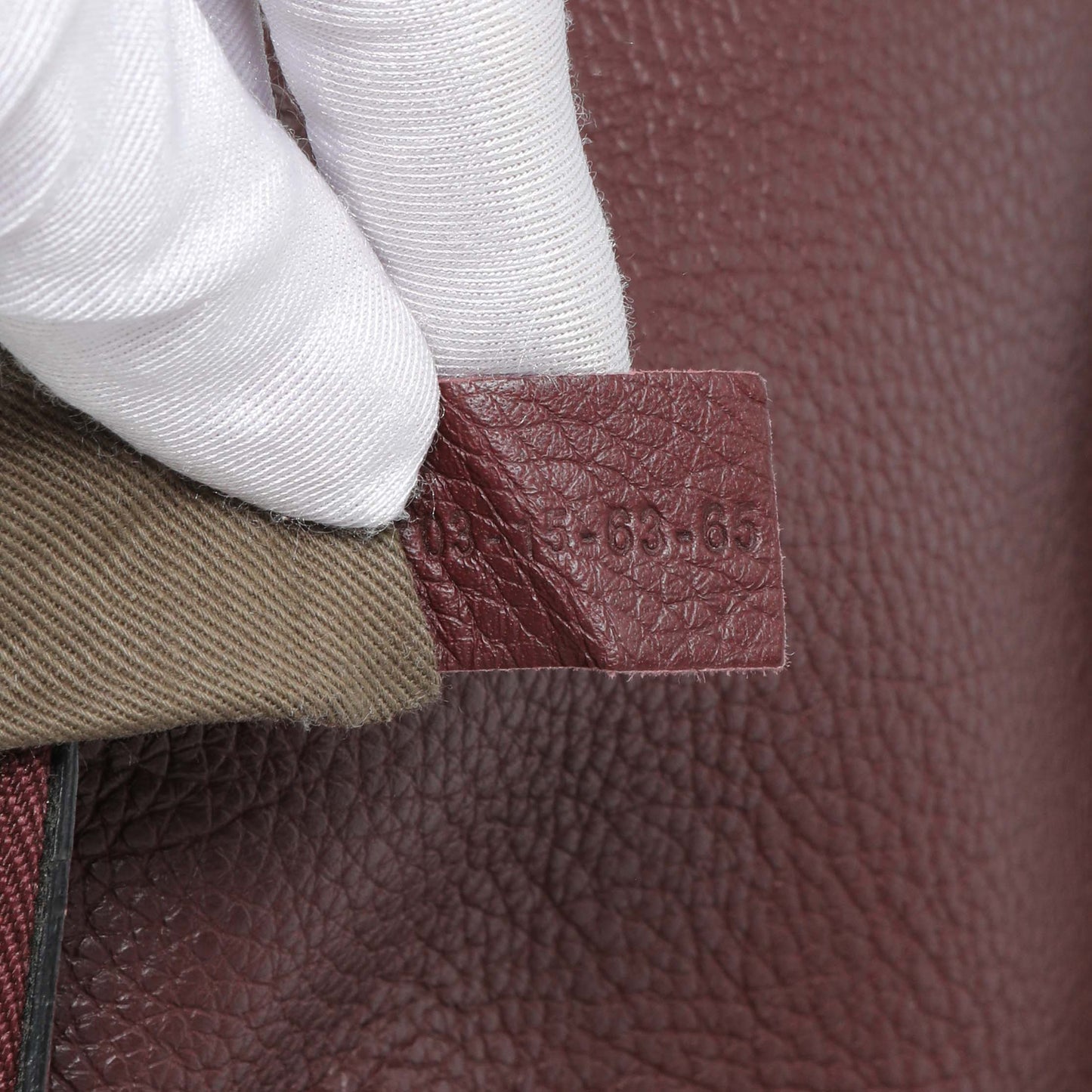 Exclusive Chloe Burgundy Calfskin Medium Marcie Satchel — Lifestyle View