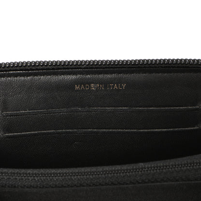 Exclusive Chanel Black Quilted Lambskin Small Boy Zip Around Wallet — Alternate View 15