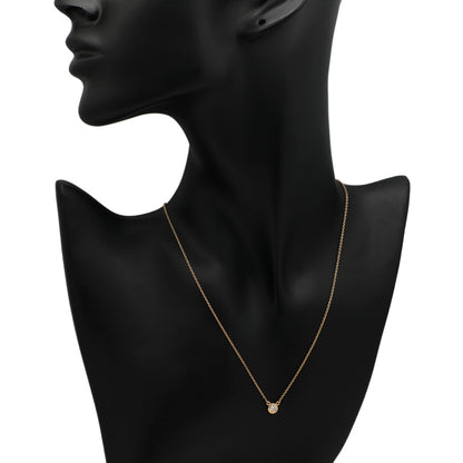 Exclusive Tiffany & Co. 18K Yellow Gold 0.17 Carat Diamonds by the Yard Single Pendant — Detail View