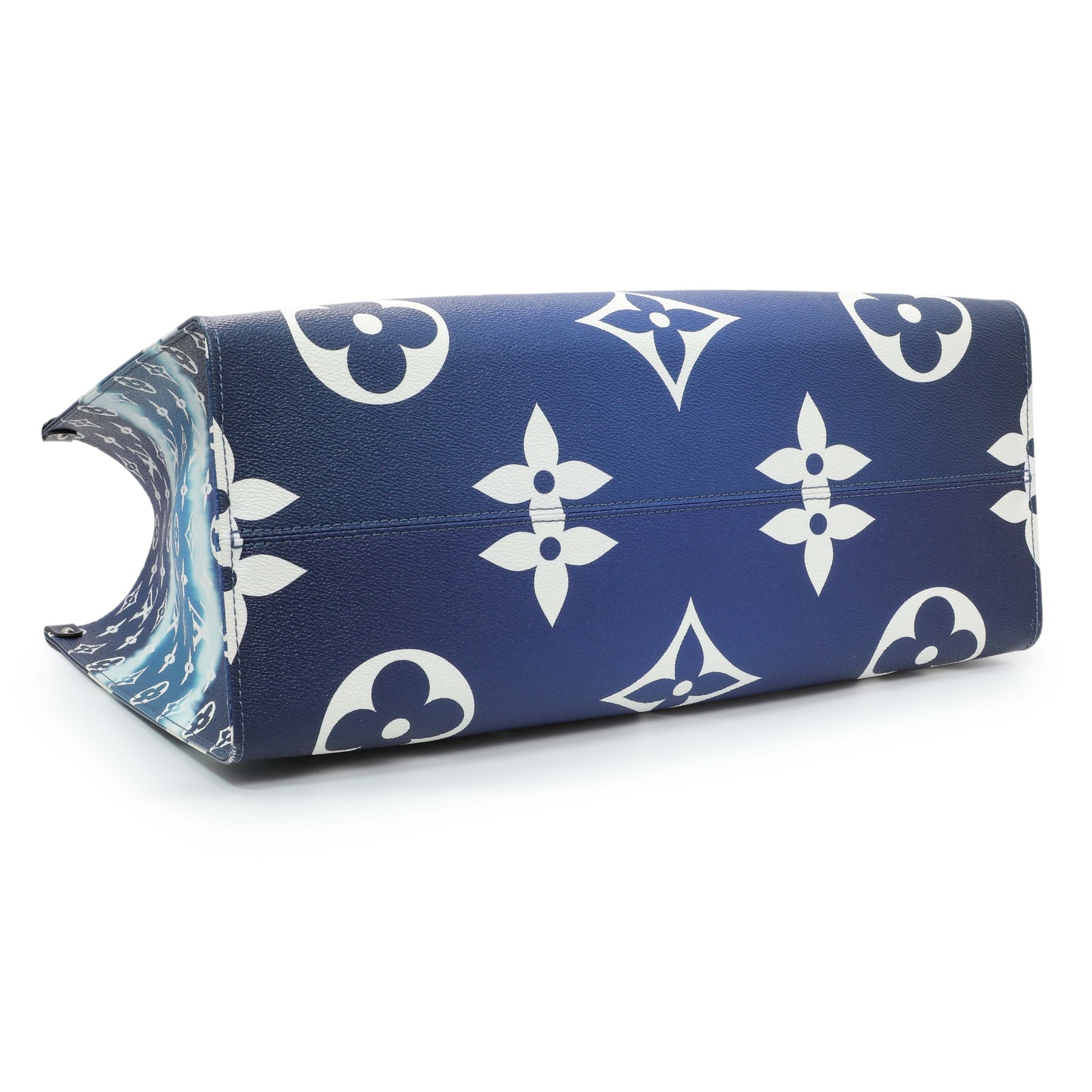 Exclusive Louis Vuitton Monogram Escale Onthego GM Blue — Back View