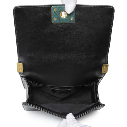 Exclusive Chanel Black Quilted Lambskin Small Boy Bag — Alternate View 8