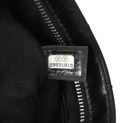 Exclusive Chanel Black Quilted Calfskin Uniform Crossbody Bag — Alternate View 7