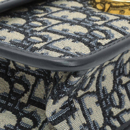 Exclusive Christian Dior Oblique 30 Montaigne Flap Bag — Detail View