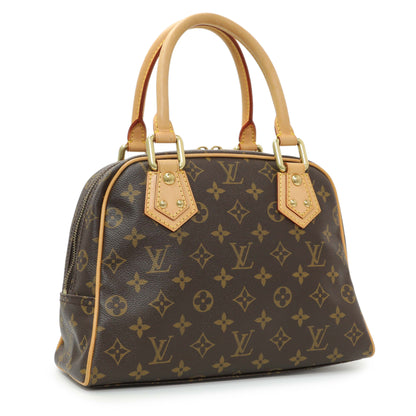 Exclusive Louis Vuitton Monogram Manhattan PM — Side View