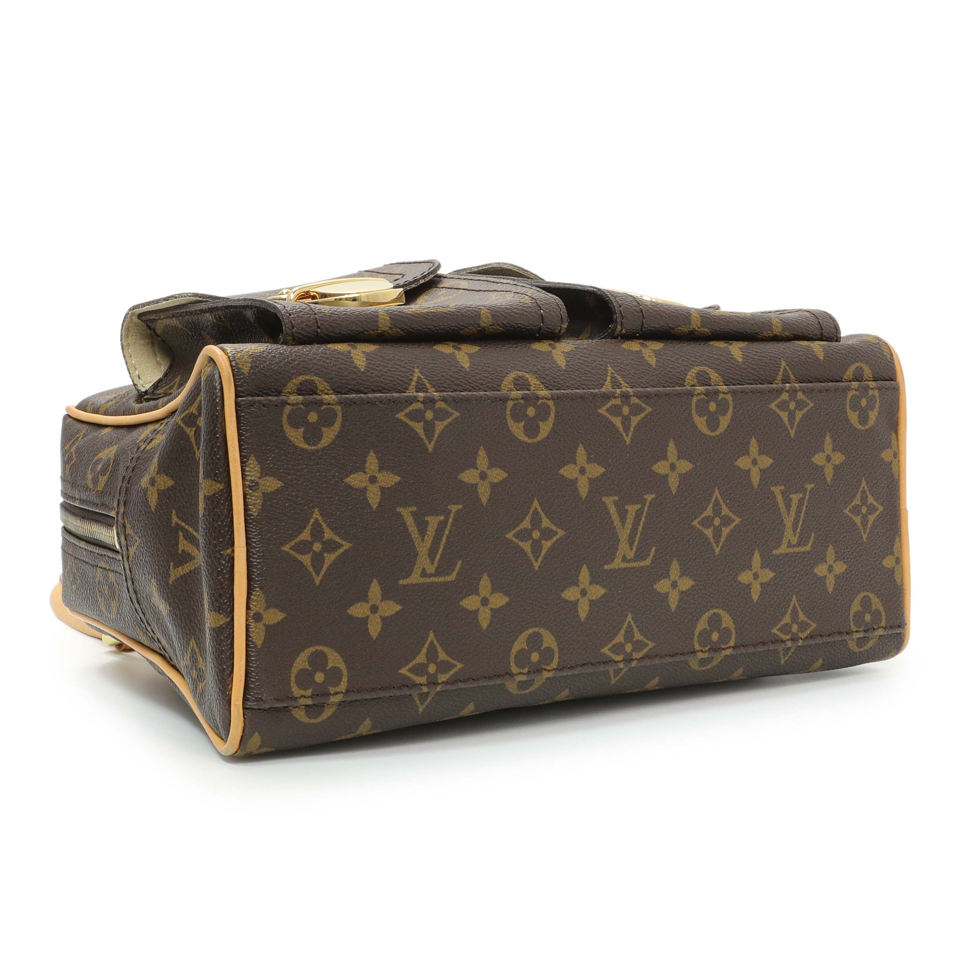 Exclusive Louis Vuitton Monogram Manhattan PM — Back View