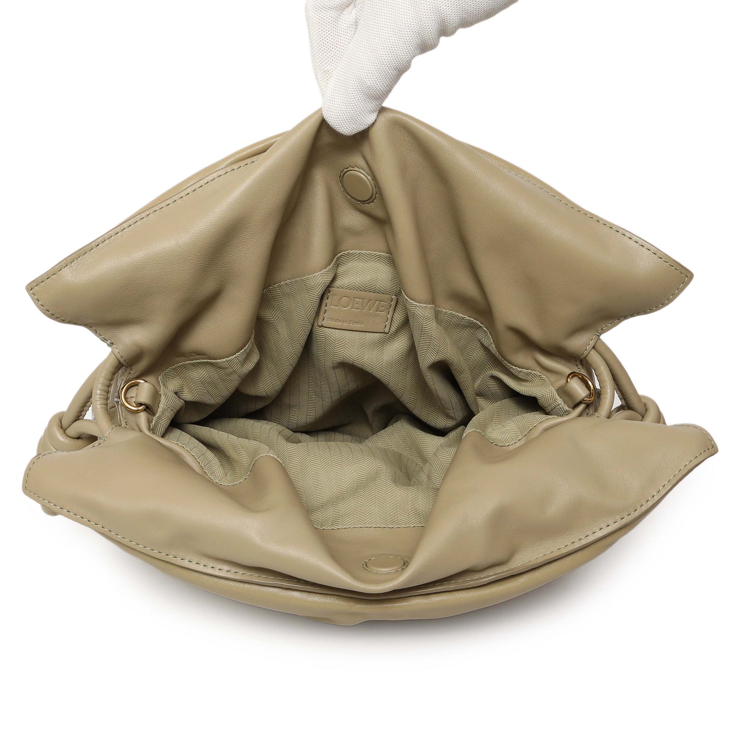 Exclusive Loewe Sage Nappa Flamenco Puffer — Alternate View 8