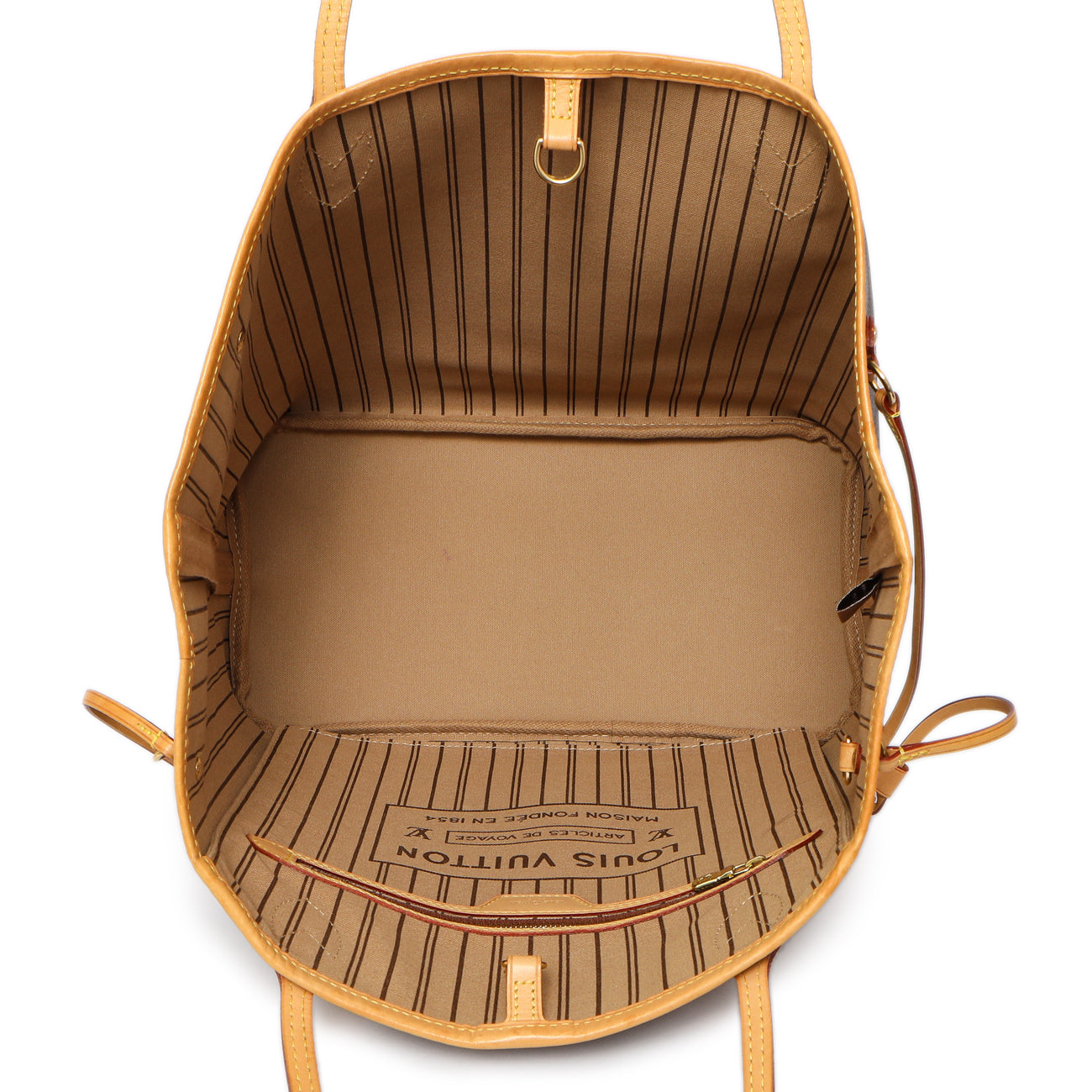 Exclusive Louis Vuitton Monogram Neverfull MM — Top View