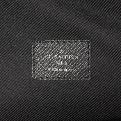 Exclusive Louis Vuitton Black Taiga Avenue Sling — Detail View
