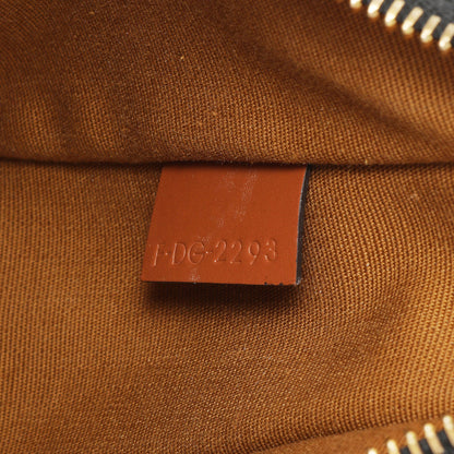 Exclusive Celine Tan Triomphe Canvas Calfskin Ava Shoulder Bag — Detail View
