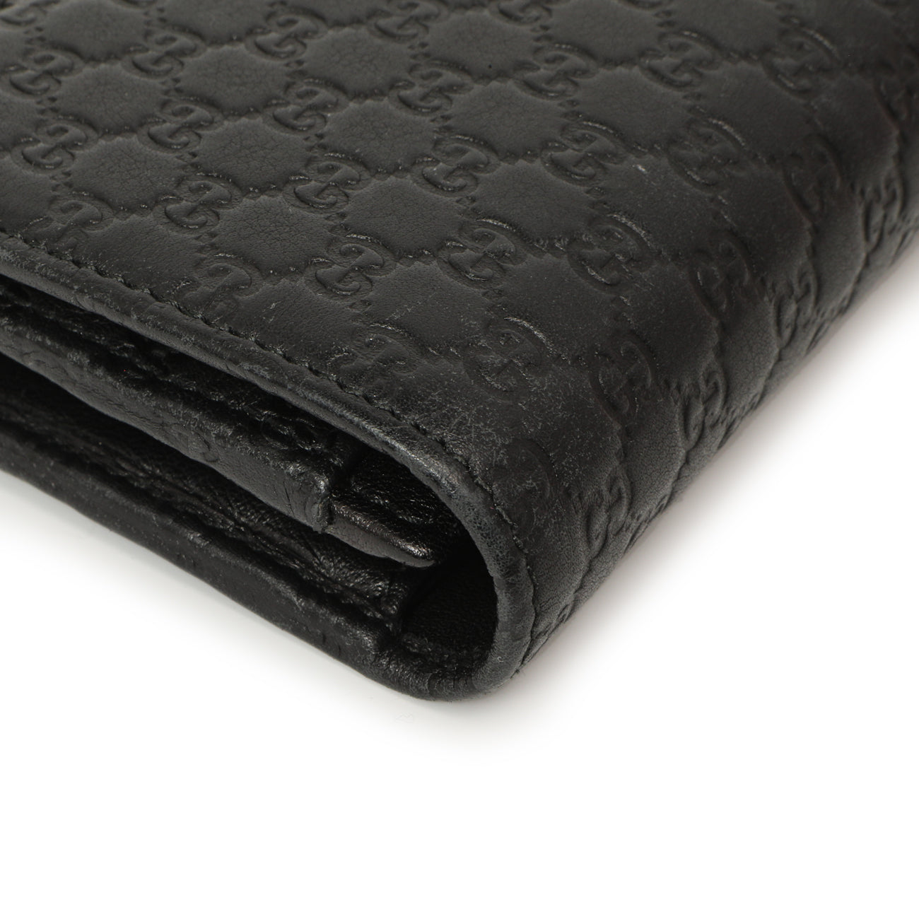 Exclusive Gucci Black Microguccissima Bow Continental Wallet — Alternate View 7