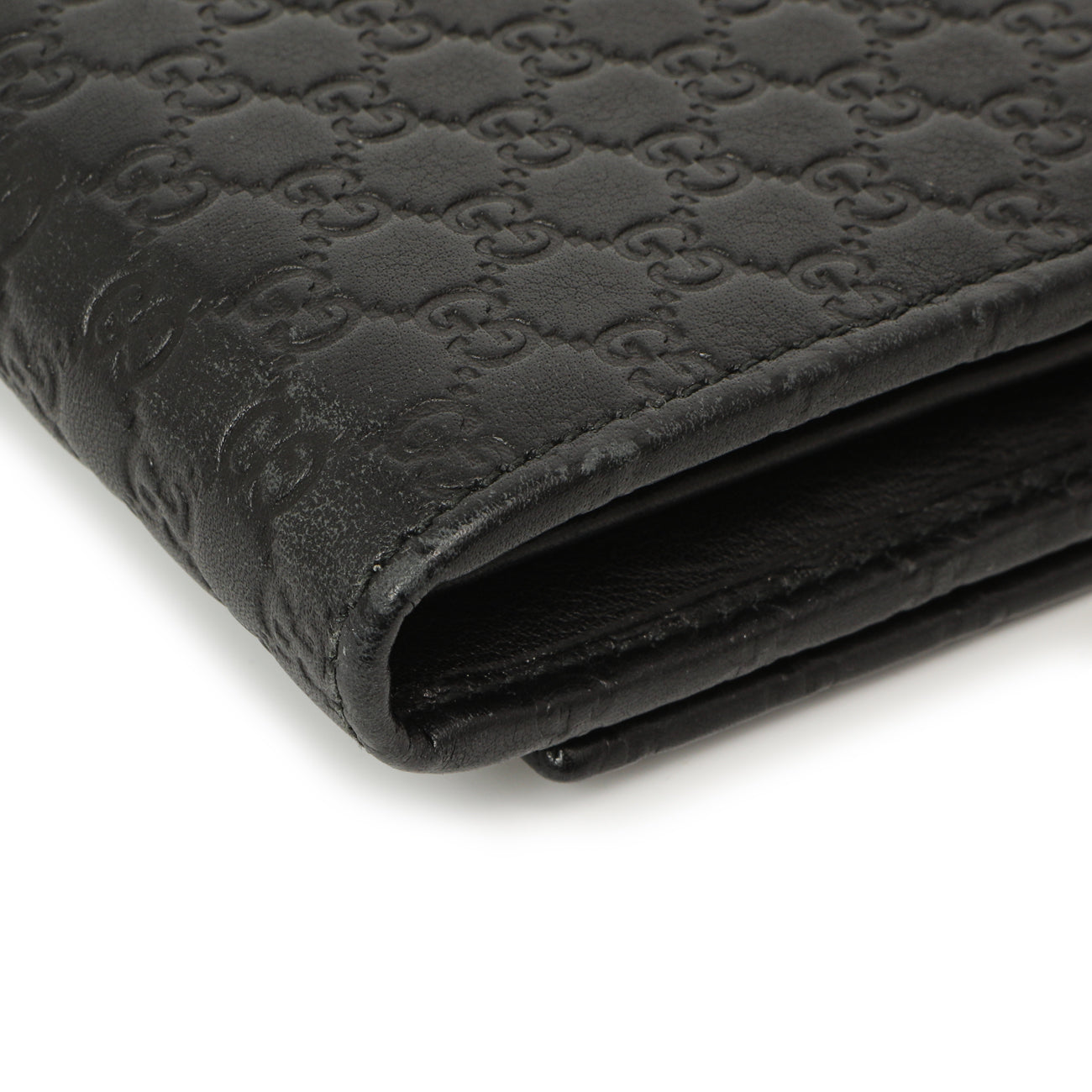 Exclusive Gucci Black Microguccissima Bow Continental Wallet — Alternate View 9