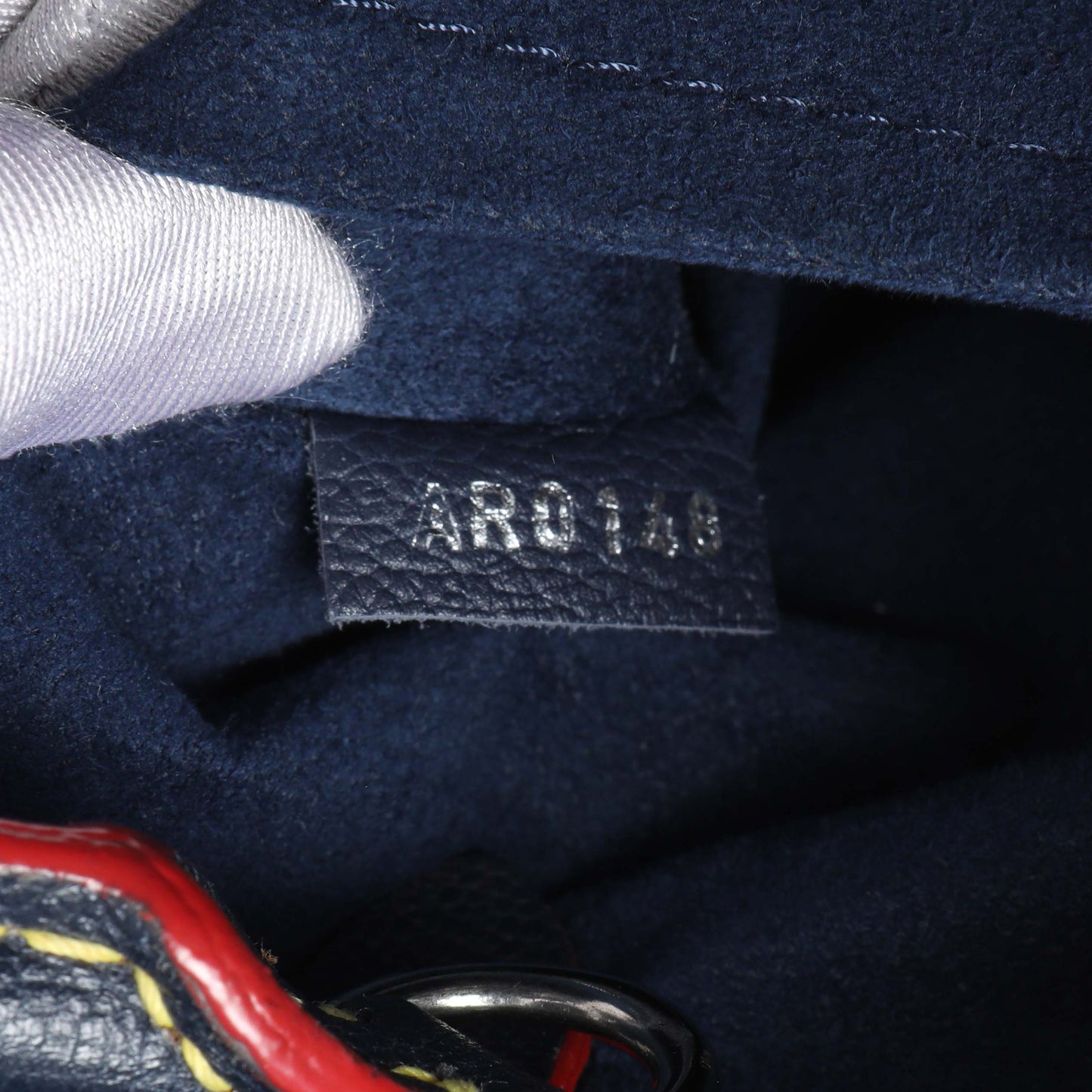 Exclusive Louis Vuitton Indigo Epi Twist Tote — Alternate View 10