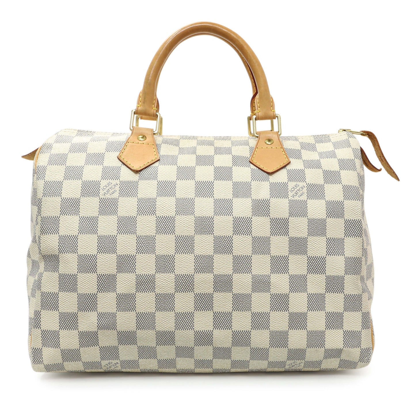 Exclusive Louis Vuitton Damier Azur Speedy 30 — Front View
