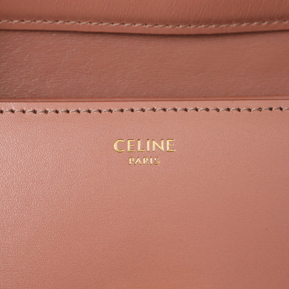 Exclusive Celine Rose Box Calfskin Teen Classic Box Flap Bag — Detail View