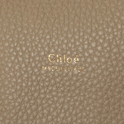 Exclusive Chloe Grey Grained Calfskin Aby Day Shoulder Bag — Alternate View 9