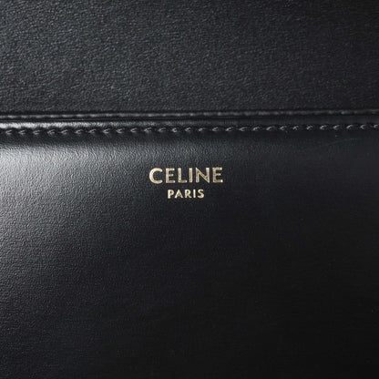 Exclusive Celine Shiny Calfskin Teen Triomphe Bag — Detail View