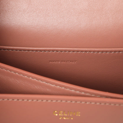 Exclusive Celine Rose Box Calfskin Teen Classic Box Flap Bag — Lifestyle View