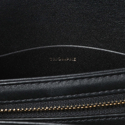 Exclusive Celine Shiny Calfskin Teen Triomphe Bag — Lifestyle View