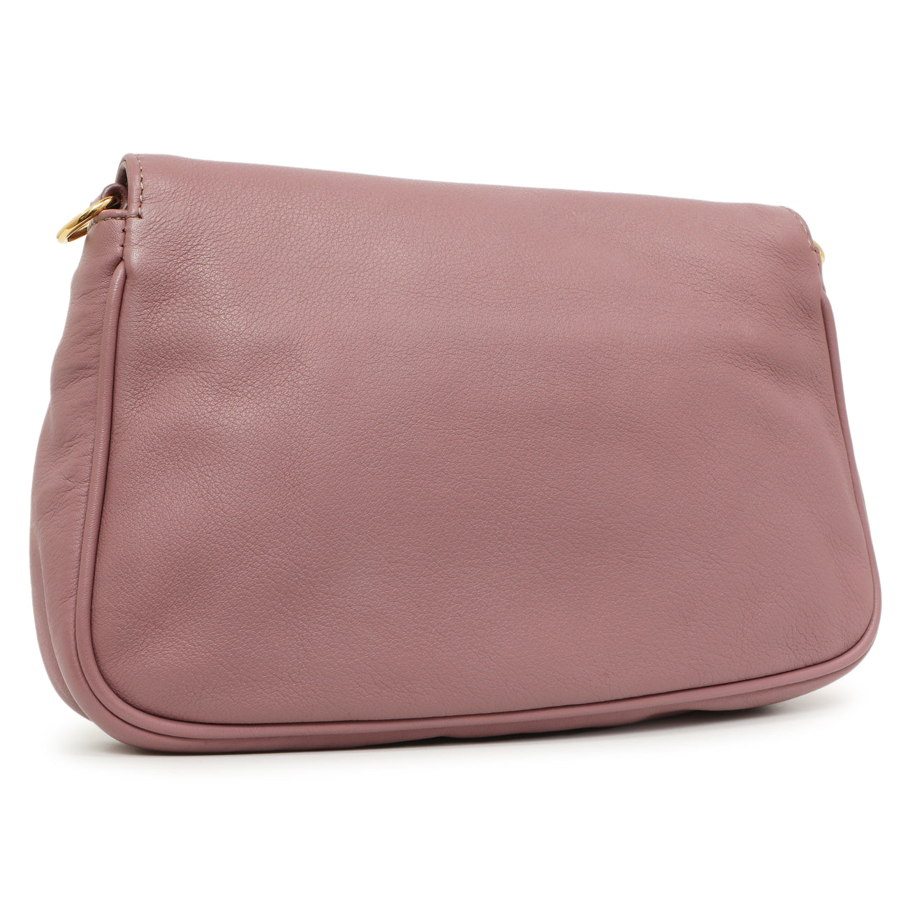 Exclusive Fendi Vitello Flamingo Fendista Pouchette Crossbody — Side View