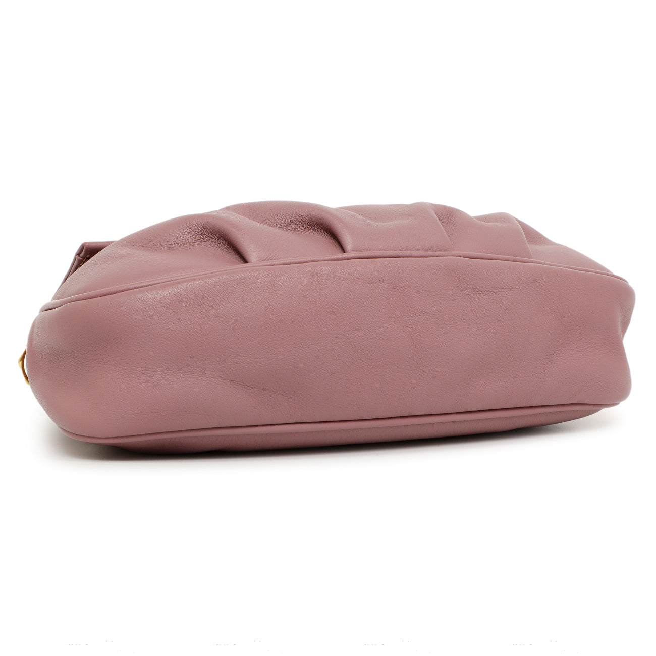 Exclusive Fendi Vitello Flamingo Fendista Pouchette Crossbody — Back View