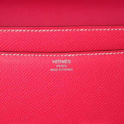 Exclusive Hermes Rose Tyrien Epsom Constance Elan 25 — Lifestyle View