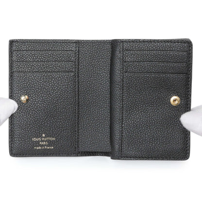 Exclusive Louis Vuitton Black Empreinte Clea Wallet — Top View