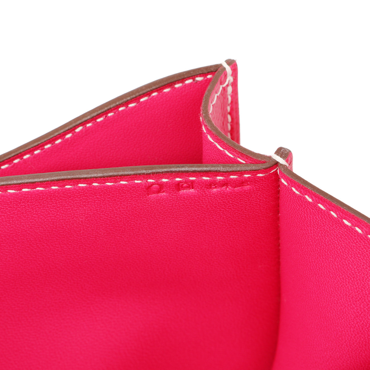 Exclusive Hermes Rose Tyrien Epsom Constance Elan 25 — Top View