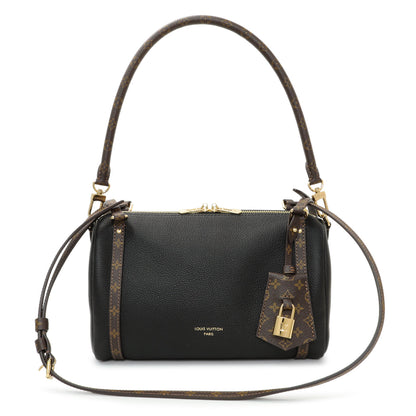 Exclusive Louis Vuitton Black Calfskin Monogram Express PM — Side View