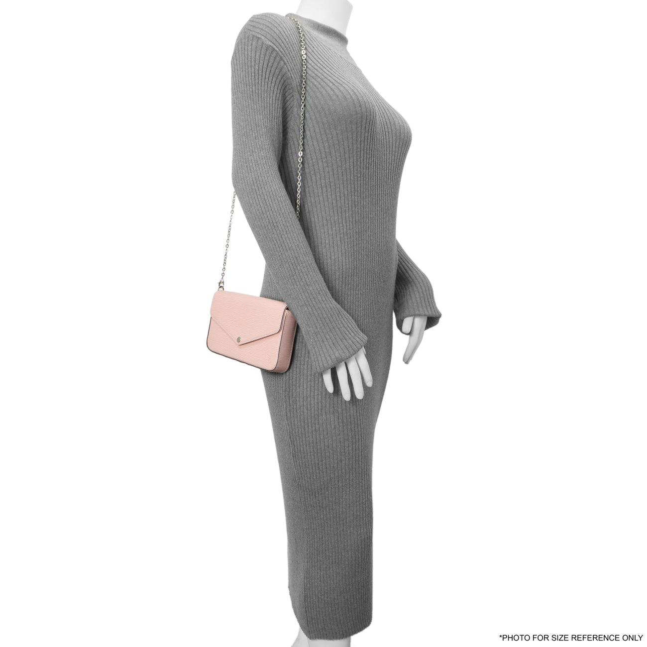 Exclusive Louis Vuitton Rose Ballerine Epi Pochette Felicie — Alternate View 12