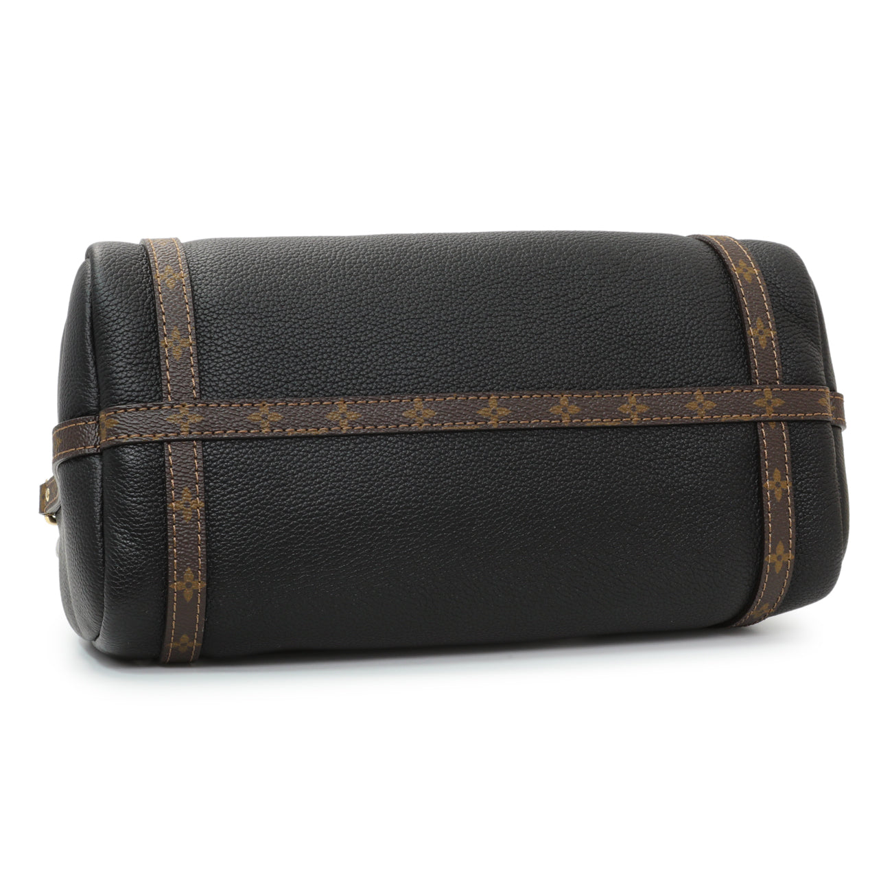 Exclusive Louis Vuitton Black Calfskin Monogram Express PM — Top View