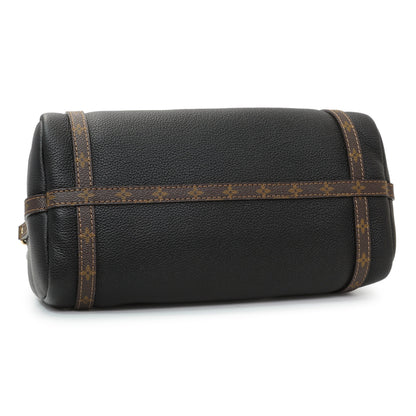 Exclusive Louis Vuitton Black Calfskin Monogram Express PM — Top View