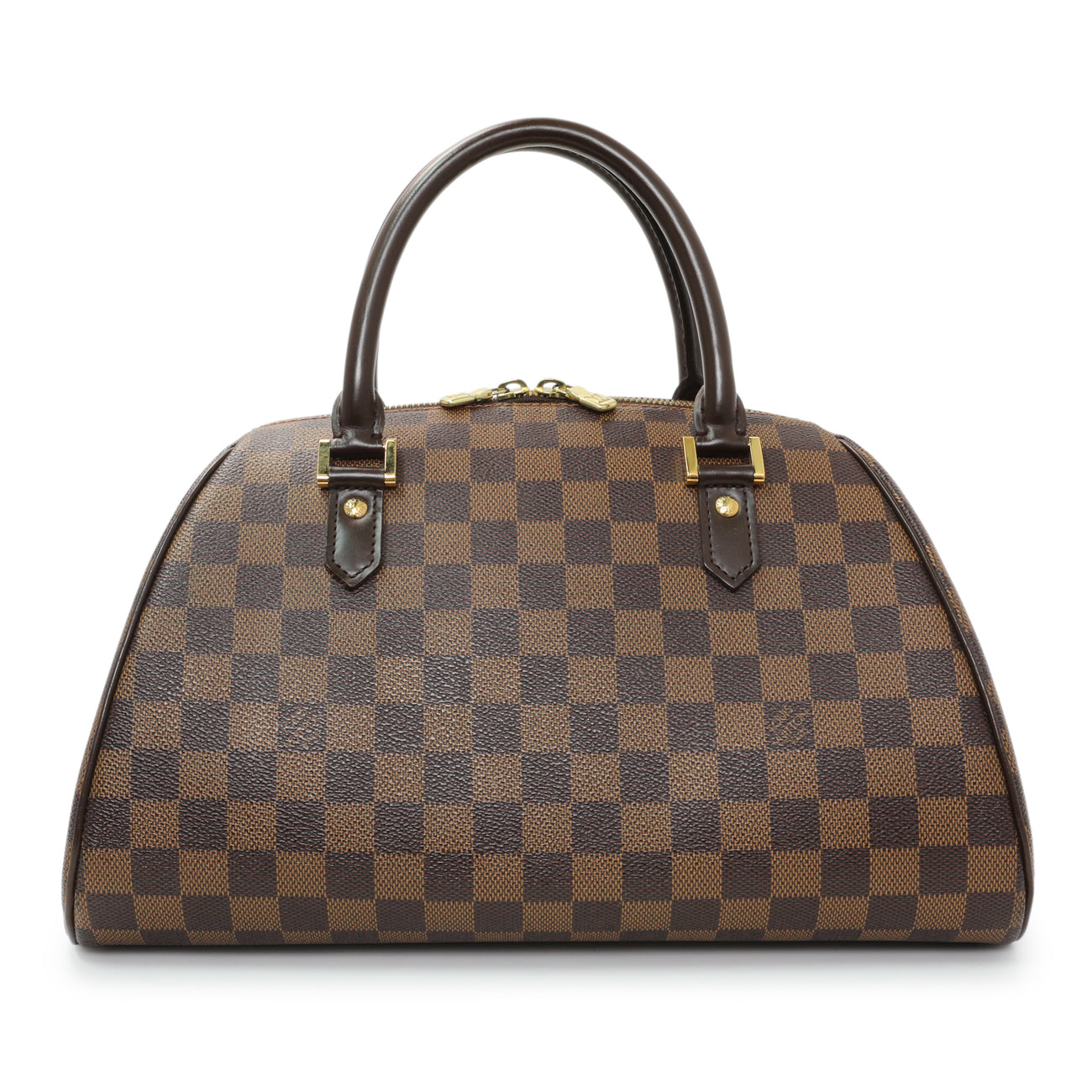 Exclusive Louis Vuitton Damier Ebene Ribera MM — Front View