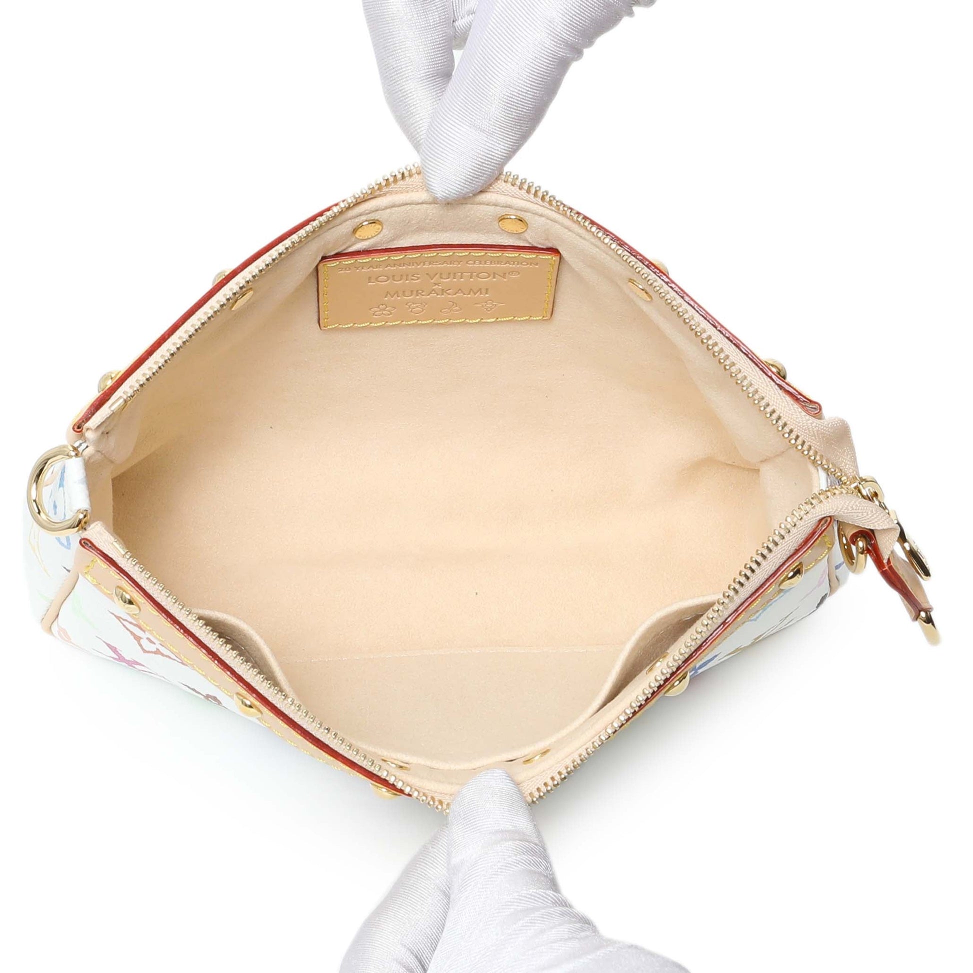 Exclusive Louis Vuitton LV X TM Monogram Multicolor Pochette Accessories — Top View