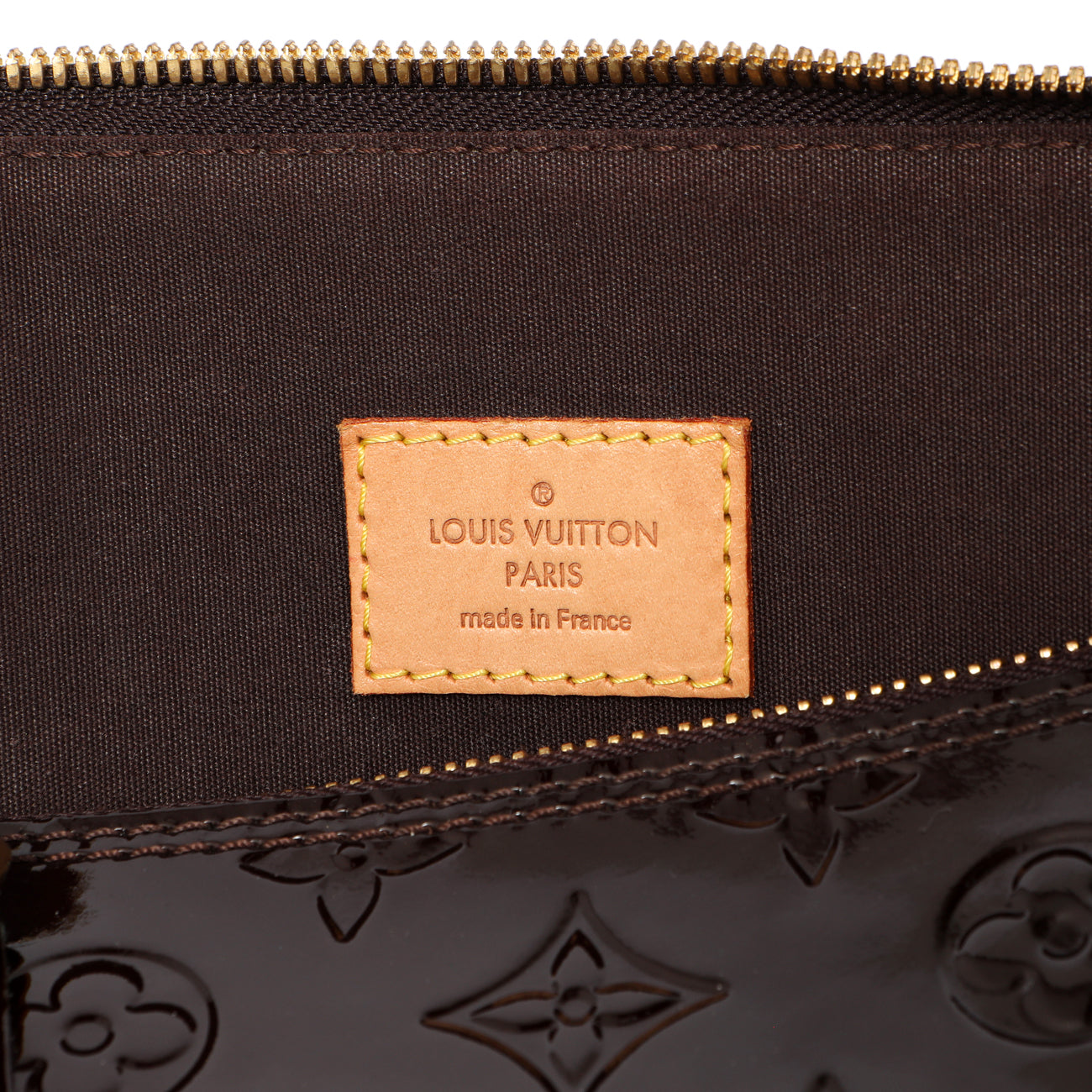 Exclusive Louis Vuitton Amarante Vernis Alma GM — Alternate View 9