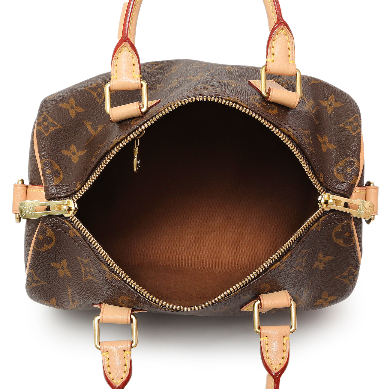 Exclusive Louis Vuitton Monogram Speedy 25 Bandouliere — Top View