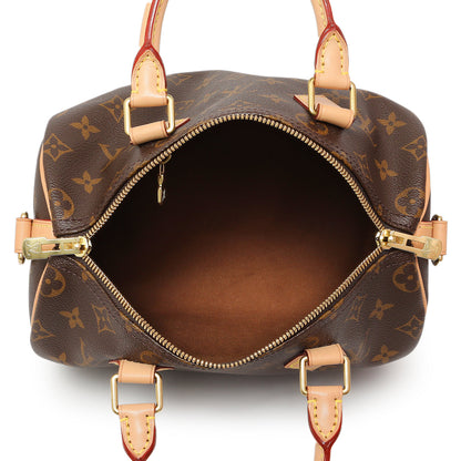 Exclusive Louis Vuitton Monogram Speedy 25 Bandouliere — Top View