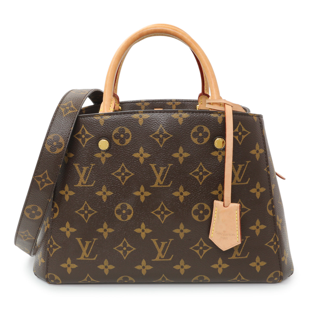 Exclusive Louis Vuitton Monogram Montaigne BB — Front View