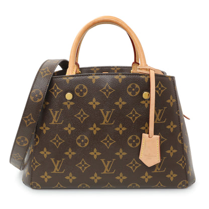 Exclusive Louis Vuitton Monogram Montaigne BB — Front View