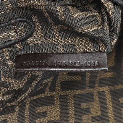 Exclusive Fendi Fabric Jacquard FF 1974 Mini Baguette — Lifestyle View