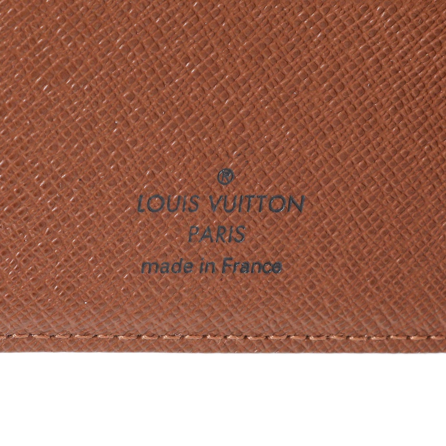 Exclusive Louis Vuitton Monogram Passport Cover — Detail View