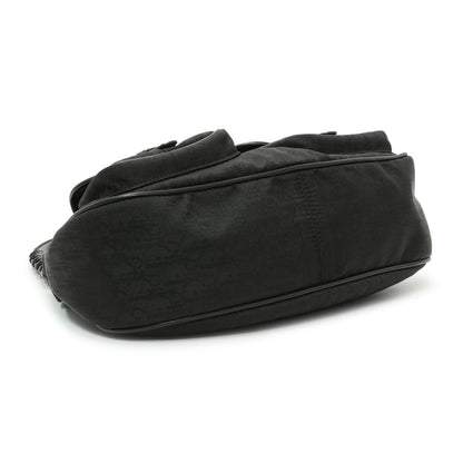 Exclusive Christian Dior Black Diorissimo Lovely Hobo — Back View