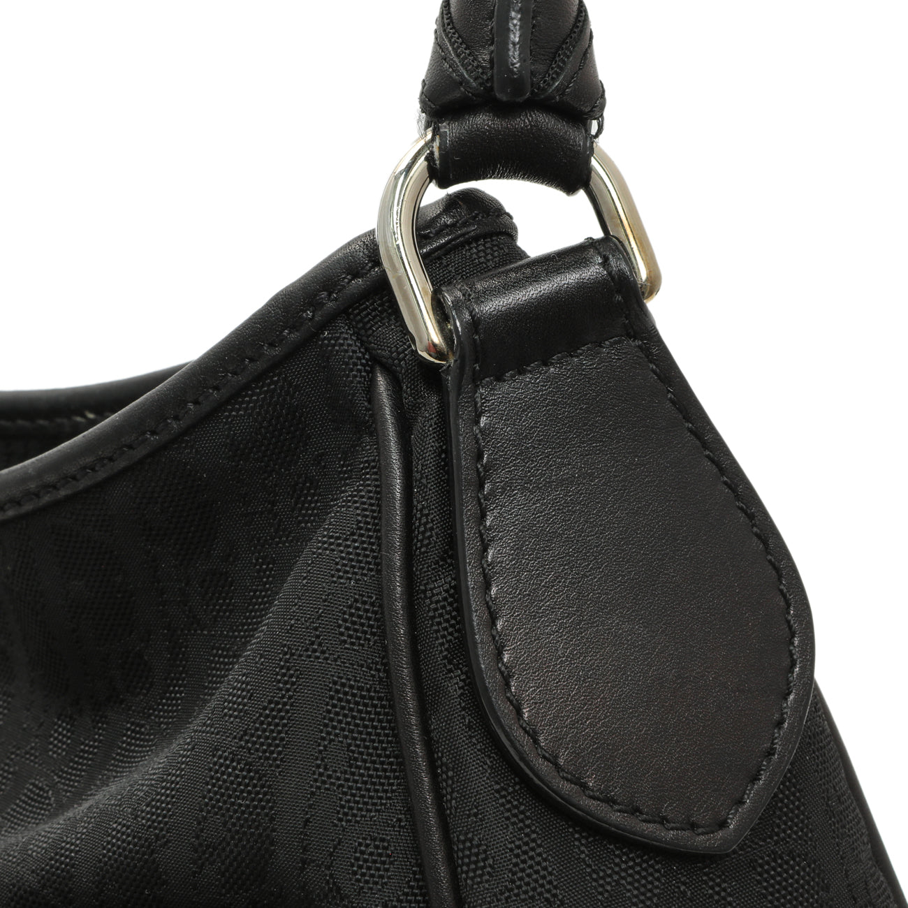 Exclusive Christian Dior Black Diorissimo Lovely Hobo — Alternate View 8