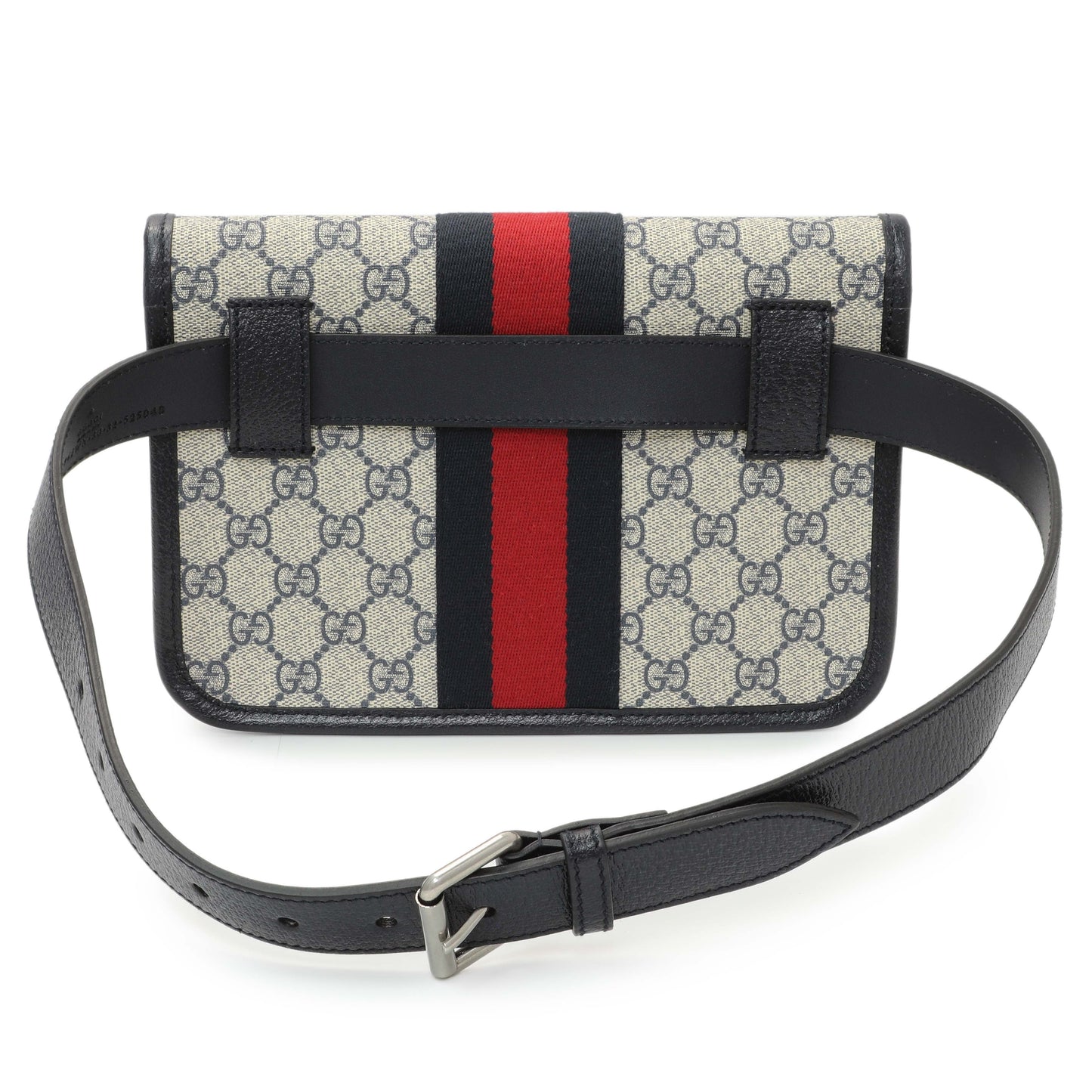Exclusive Gucci GG Supreme Monogram Web Small Ophidia Belt Bag — Side View
