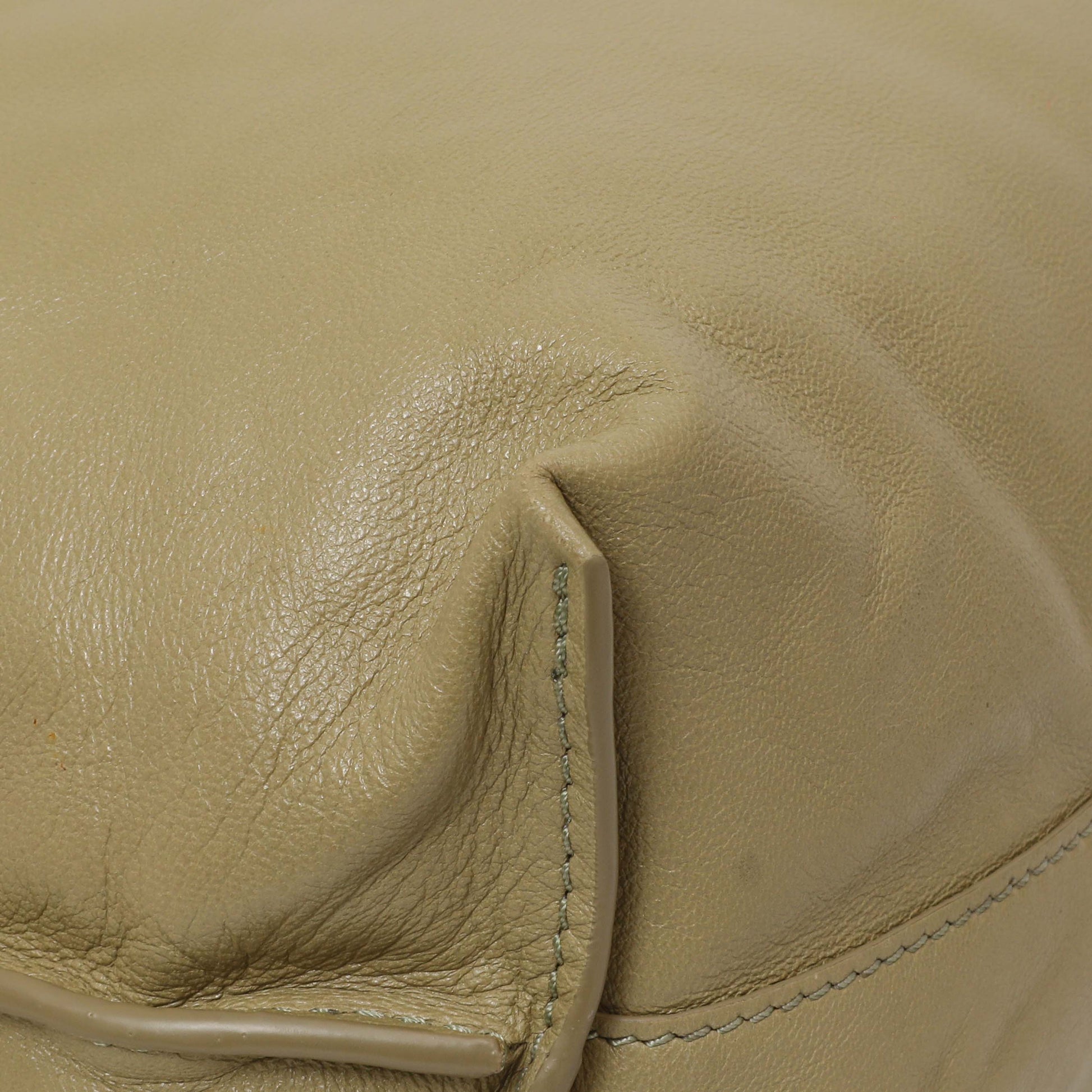 Exclusive Loewe Sage Nappa Flamenco Puffer — Lifestyle View