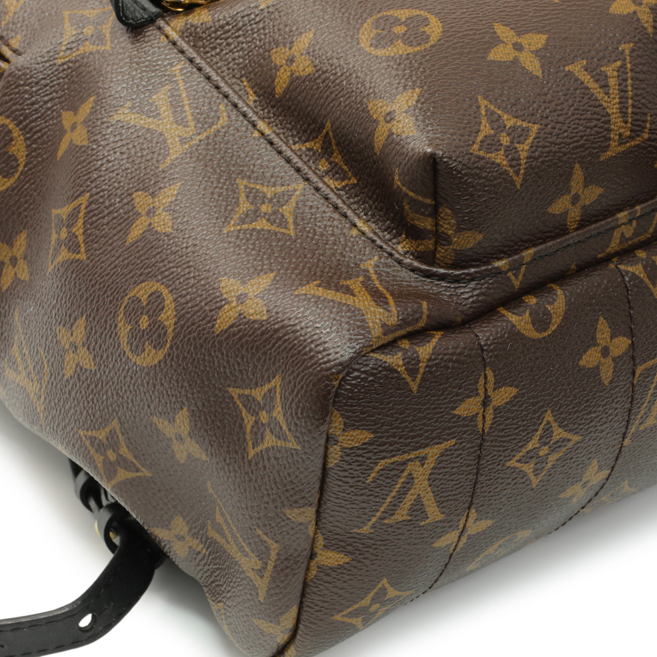 Exclusive Louis Vuitton Monogram Palm Springs Backpack MM — Top View
