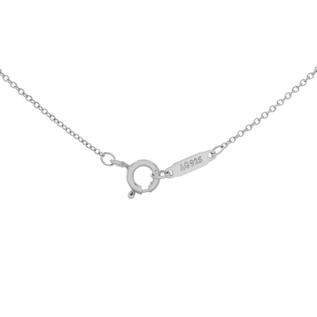 Exclusive Tiffany & Co. Sterling Silver 18K Rose Gold Double Open Heart Pendant Necklace — Top View